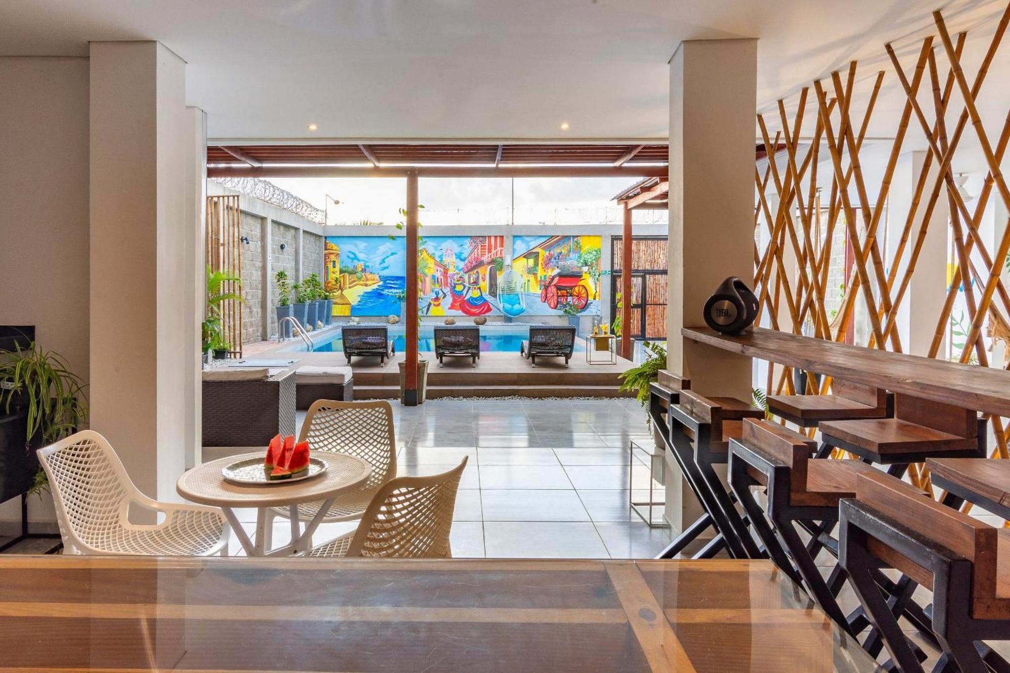 Amazing Beach House 13Br W/Pool & Staff Cartagena Exteriör bild